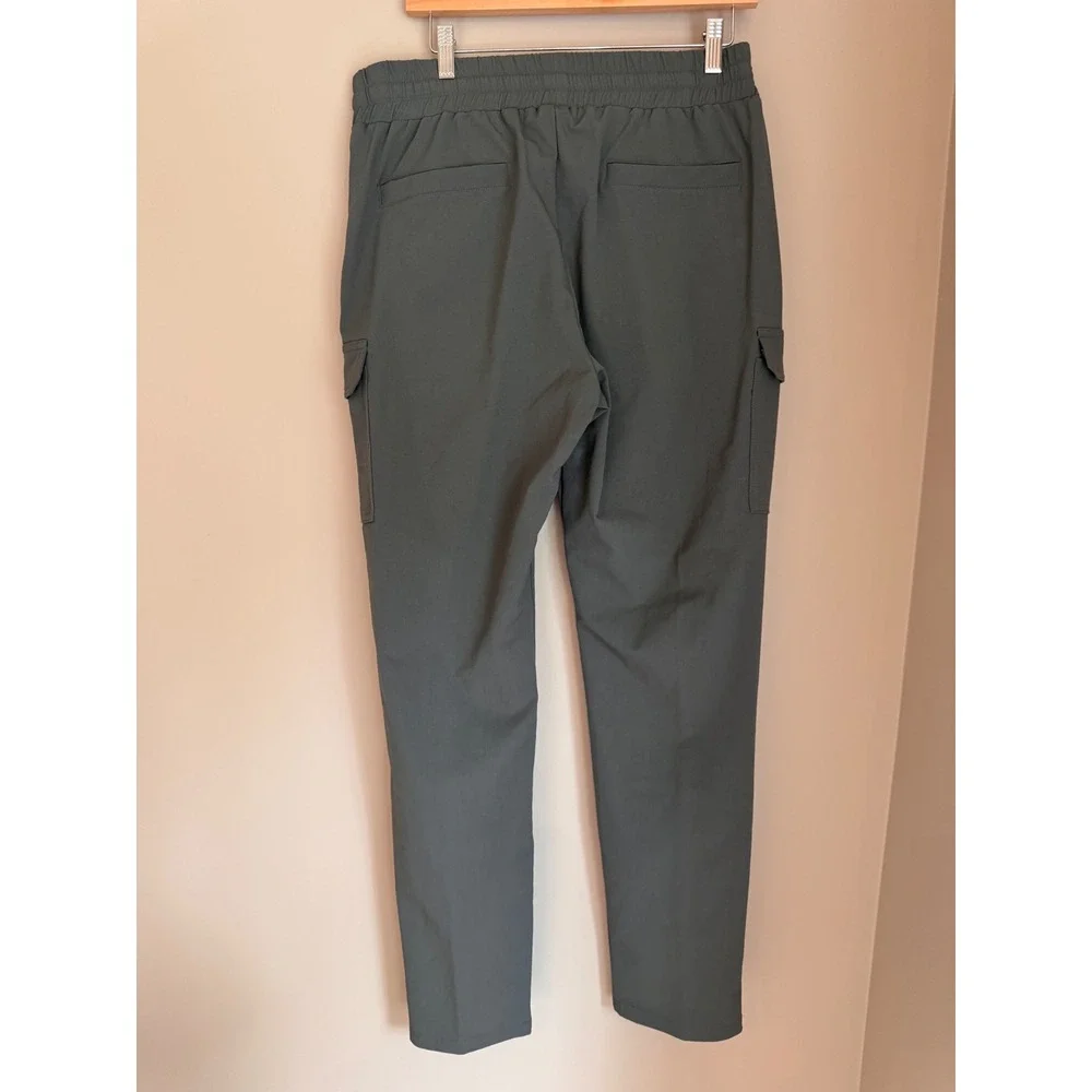 Maniere De Voir Womens Cargo Utility Pants Charcoal Grey XL NWT - Picture 3 of 12